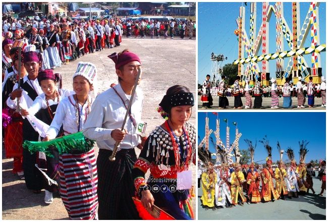 fête Kachin Manaw