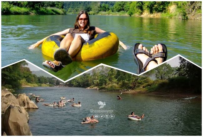 Tubing à Vang Vieng