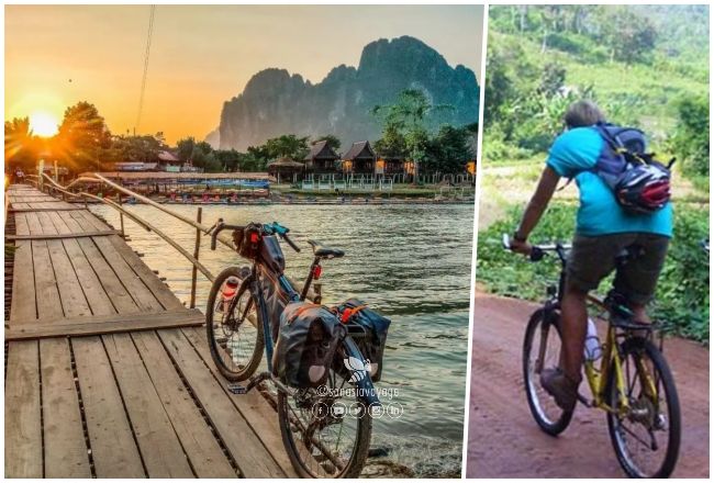 Vang Vieng à vélo