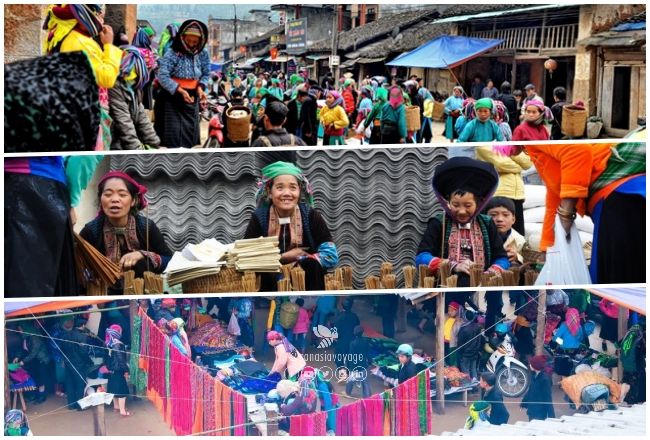 Marché du dimanche de Dong Van