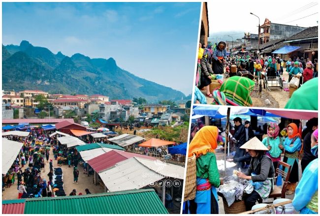 Marché du dimanche de Dong Van