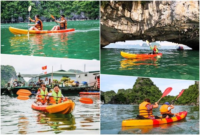 Kayak au village de Vung Vieng