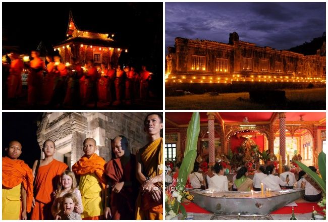 Journée Magha Puja au Laos